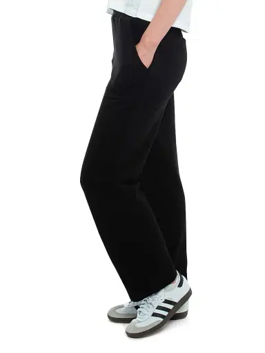 Wilt Women's Relaxed Pants with Elastic Waist - Black | Thumbnail 4