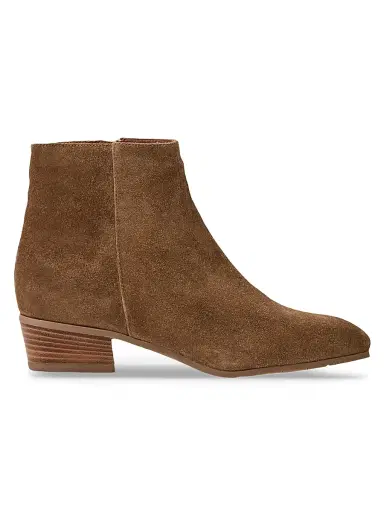 Aquatalia Women's Fuoco 31MM Suede Ankle Boots - Champagne - Size 5 | Thumbnail 1