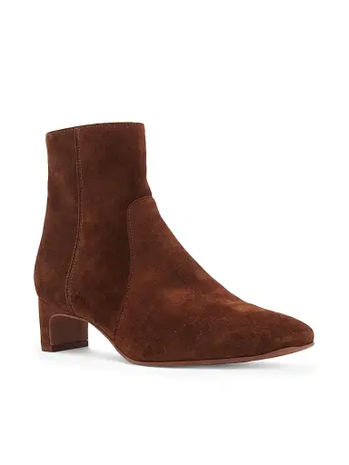 Aquatalia Women's Siella 44MM Suede Ankle Boots - Brandy Suede - Size 9.5 | Thumbnail 2 Aquatalia Women's Siella 44MM Suede Ankle Boots - Brandy Suede - Size 9.5 | Thumbnail 2