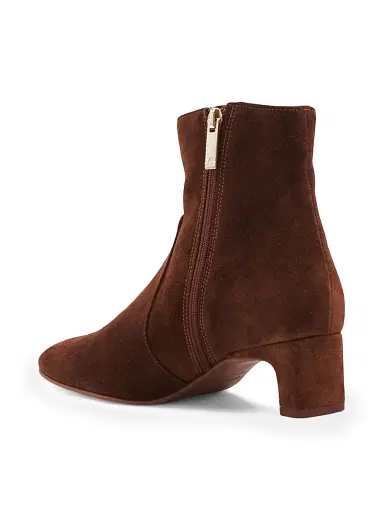 Aquatalia Women's Siella 44MM Suede Ankle Boots - Brandy Suede - Size 9.5 | Thumbnail 3 Aquatalia Women's Siella 44MM Suede Ankle Boots - Brandy Suede - Size 9.5 | Thumbnail 3