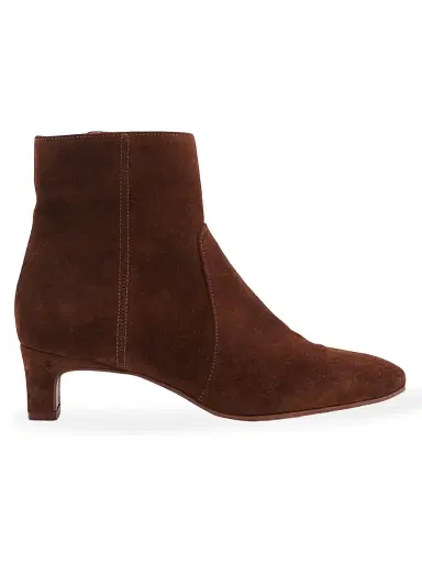 Aquatalia Women's Siella 44MM Suede Ankle Boots - Brandy Suede - Size 9.5 | Thumbnail 1 Aquatalia Women's Siella 44MM Suede Ankle Boots - Brandy Suede - Size 9.5 | Thumbnail 1
