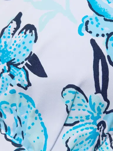 Lilly Pulitzer Women's Jessa Bandeau Bikini Top - White Multi - Size 10 | Thumbnail 7 Lilly Pulitzer Women's Jessa Bandeau Bikini Top - White Multi - Size 10 | Thumbnail 7
