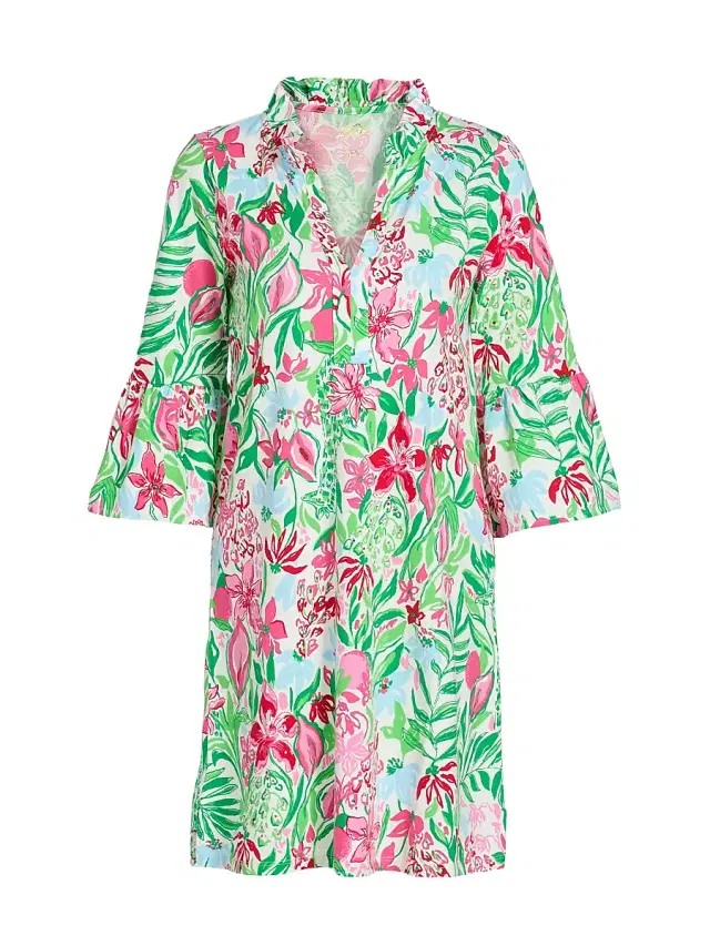 Lilly Pulitzer Women's Hayes Glowinig Gardens Minidress - Multi Glowing Gardens
