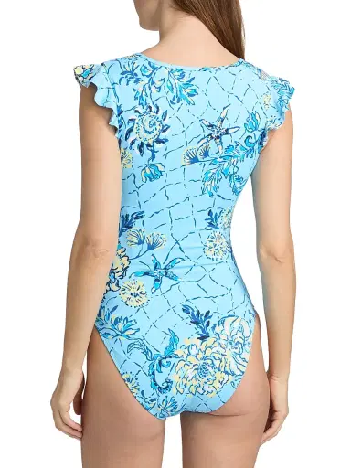 Lilly Pulitzer Women's Jossette One-Piece Swimsuit | Thumbnail 4 Lilly Pulitzer Women's Jossette One-Piece Swimsuit | Thumbnail 4