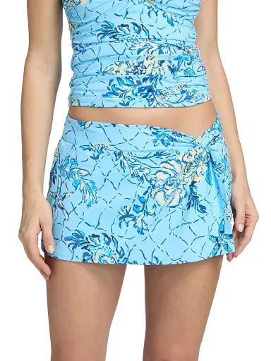 Lilly Pulitzer Women's Shirey Floral Skirted Swim Bottom | Thumbnail 3 Lilly Pulitzer Women's Shirey Floral Skirted Swim Bottom | Thumbnail 3