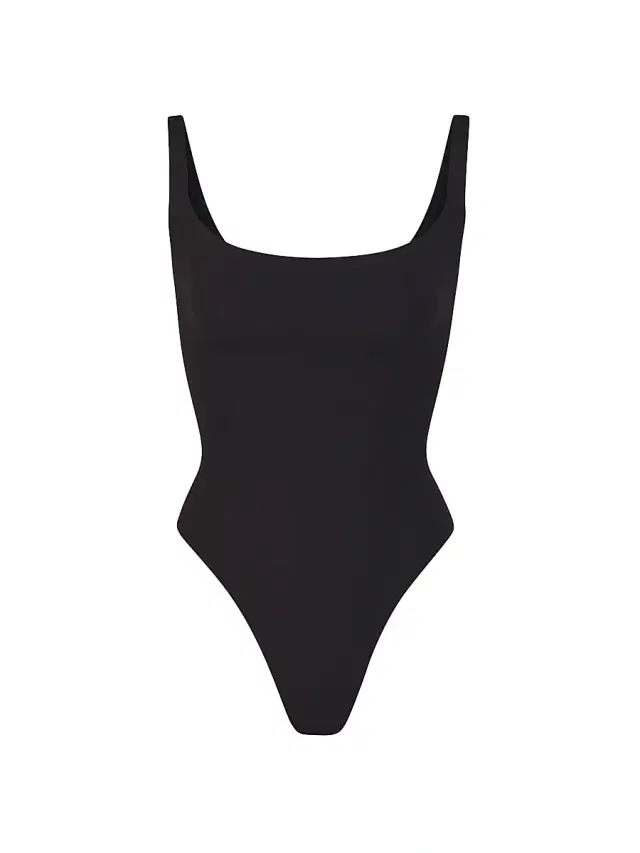 Women's Fits Everybody Square-Neck Bodysuit - Onyx