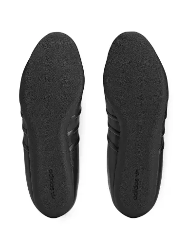 Adidas Men's Y-3 Tokyo Leather Low-Top Sneakers - Black White - Size 11 | Thumbnail 4