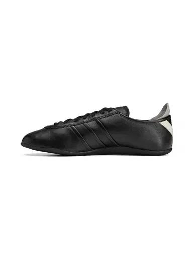 Adidas Men's Y-3 Tokyo Leather Low-Top Sneakers - Black White - Size 11 | Thumbnail 5