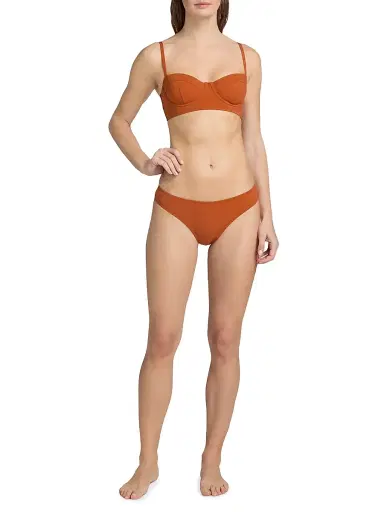 Ulla Johnson Women's Dani Mid-Rise Bikini Bottom | Thumbnail 2 Ulla Johnson Women's Dani Mid-Rise Bikini Bottom | Thumbnail 2