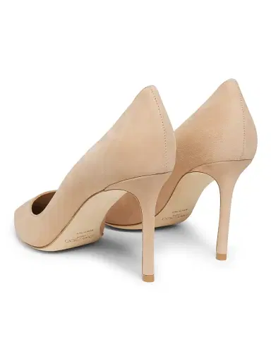 Jimmy Choo Women's Romy 85MM Suede Pumps - Chai | Thumbnail 3 Jimmy Choo Women's Romy 85MM Suede Pumps - Chai | Thumbnail 3