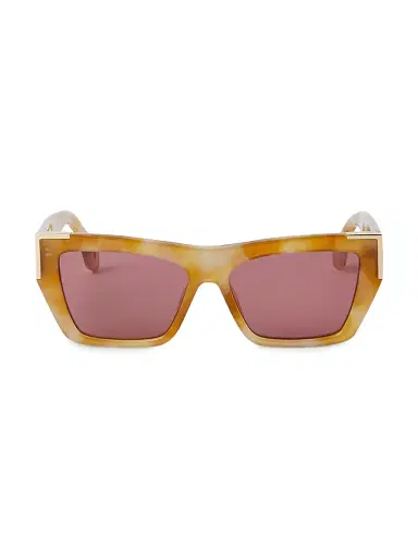 Palm Angels Women's Hollywood 55MM Cat-Eye Sunglasses | Thumbnail 2 Palm Angels Women's Hollywood 55MM Cat-Eye Sunglasses | Thumbnail 2