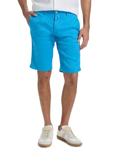 Kiton Men's Corabba Straight-Leg Shorts - Avio - Size 40 | Thumbnail 3
