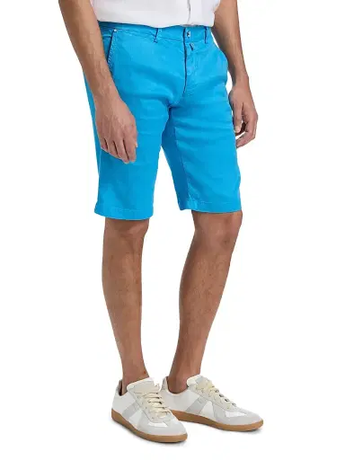 Kiton Men's Corabba Straight-Leg Shorts - Avio - Size 40 | Thumbnail 4