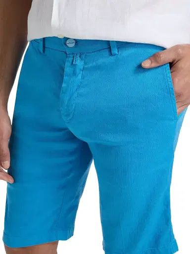 Kiton Men's Corabba Straight-Leg Shorts - Avio - Size 40 | Thumbnail 6