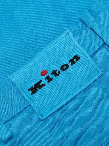 Kiton Men's Corabba Straight-Leg Shorts - Avio - Size 40 | Thumbnail 7