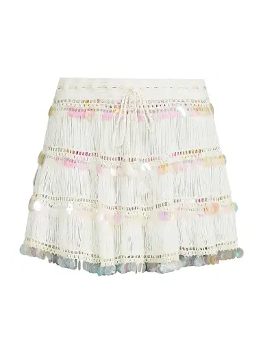 My Beachy Side Women's Viola Hand-Crocheted Miniskirt | Thumbnail 1 My Beachy Side Women's Viola Hand-Crocheted Miniskirt | Thumbnail 1