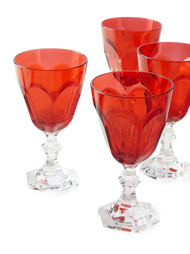 Mario Luca Guisti 4-Piece Dolce Vita Water Glass Set