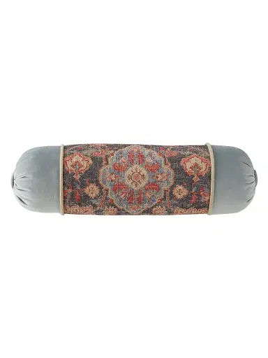 Sherry Kline Caspian Neck Roll Pillow | Thumbnail 1 Sherry Kline Caspian Neck Roll Pillow | Thumbnail 1