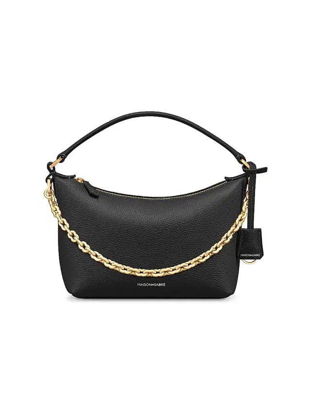 Women's Soft Crossbody Bag - Black Caviar