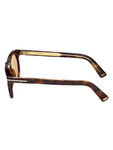Tom Ford Men's Icon 47MM Round Sunglasses - Classic Havana | Thumbnail 4 Tom Ford Men's Icon 47MM Round Sunglasses - Classic Havana | Thumbnail 4