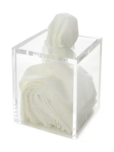 Mike & Ally Solid Ice Tissue Holder | Thumbnail 1 Mike & Ally Solid Ice Tissue Holder | Thumbnail 1
