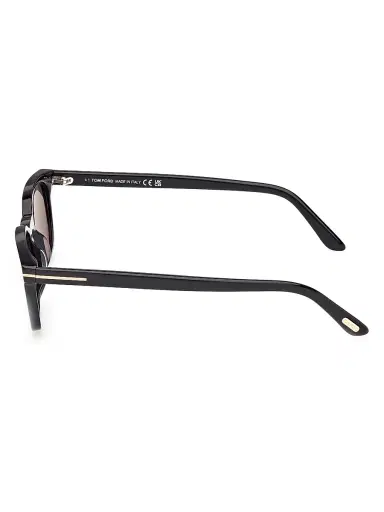 Tom Ford Men's Miles 53MM Rectangular Sunglasses - Black Smoke | Thumbnail 3 Tom Ford Men's Miles 53MM Rectangular Sunglasses - Black Smoke | Thumbnail 3