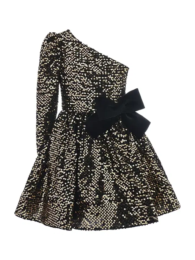 Little Girl's & Girl's Zoria Dress - Black Little Girl's & Girl's Zoria Dress - Black