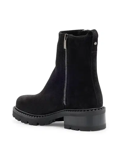 La Canadienne Women's Crew Suede Ankle Boots - Black - Size 8.5 | Thumbnail 2 La Canadienne Women's Crew Suede Ankle Boots - Black - Size 8.5 | Thumbnail 2