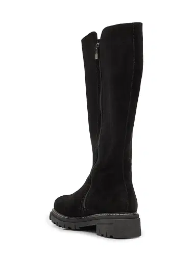 La Canadienne Women's Dimitri Suede & Shearling Knee-High Boots - Black - Size 9.5 | Thumbnail 2 La Canadienne Women's Dimitri Suede & Shearling Knee-High Boots - Black - Size 9.5 | Thumbnail 2