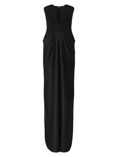 Halston Women's Sanna Stretch-Crepe & Satin Strapless Gown | Thumbnail 1 Halston Women's Sanna Stretch-Crepe & Satin Strapless Gown | Thumbnail 1