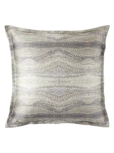 Callisto Home Avenida Metallic Abstract European Sham | Thumbnail 1