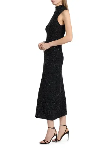 Altuzarra Women's Marian Embellished Midi-Dress - Black - Size XL | Thumbnail 4