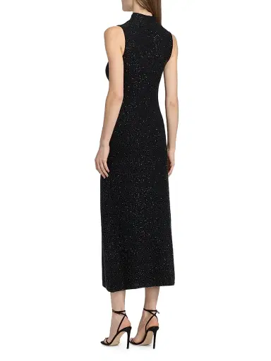 Altuzarra Women's Marian Embellished Midi-Dress - Black - Size XL | Thumbnail 5