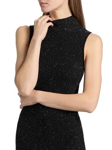 Altuzarra Women's Marian Embellished Midi-Dress - Black - Size XL | Thumbnail 6