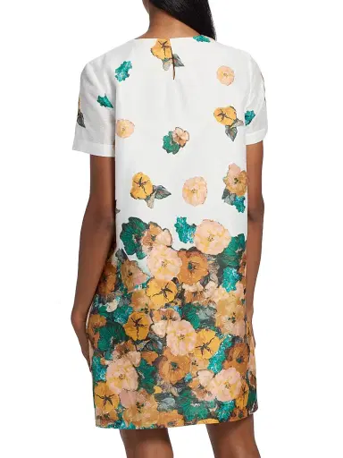 PRABAL GURUNG Women's Falling Florals Voile Minidress | Thumbnail 5 PRABAL GURUNG Women's Falling Florals Voile Minidress | Thumbnail 5