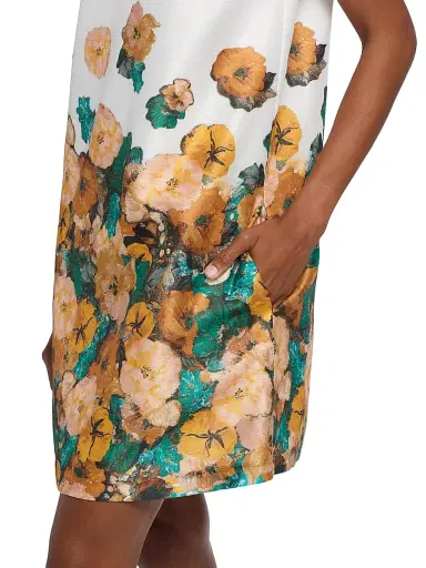 PRABAL GURUNG Women's Falling Florals Voile Minidress | Thumbnail 6 PRABAL GURUNG Women's Falling Florals Voile Minidress | Thumbnail 6
