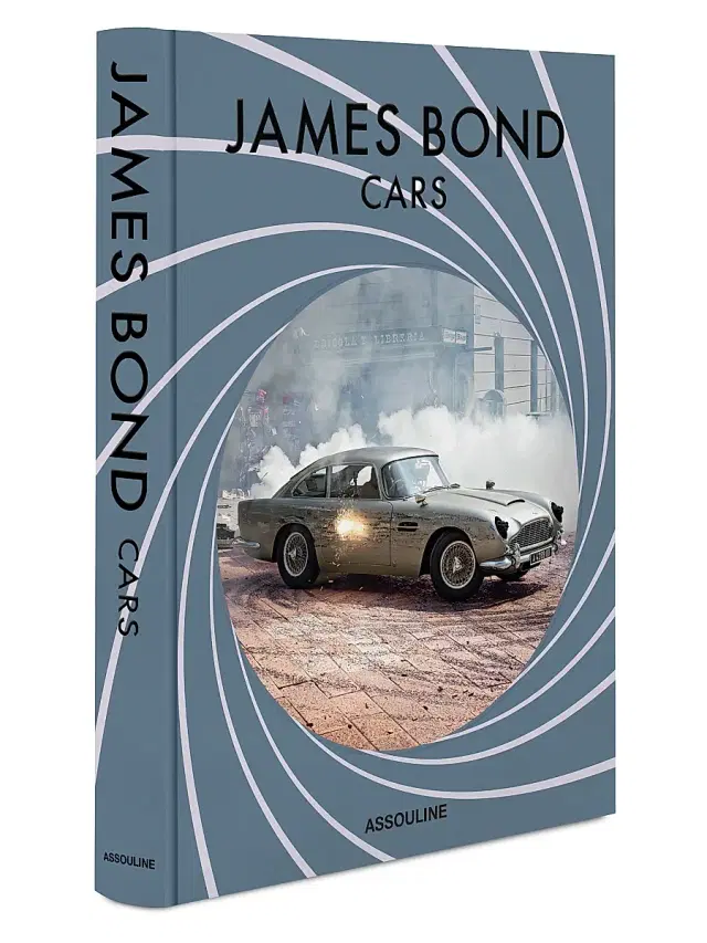 ASSOULINE ''James Bond Cars'' Hardcover Book