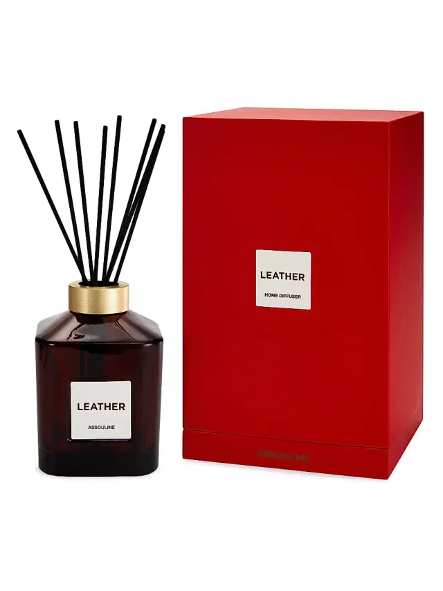 ASSOULINE Library Leather Reed Diffuser
