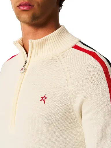 Perfect Moment Men's La Tour Quarter-Zip Sweater | Thumbnail 6