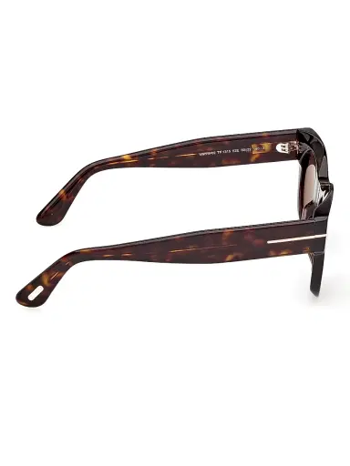 Tom Ford Women's Marine 50MM Round Sunglasses - Brown | Thumbnail 7