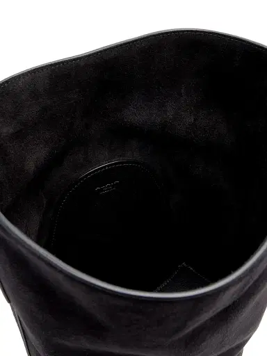Alaïa Women's Hip Suede Bucket Bag - Noir | Thumbnail 3 Alaïa Women's Hip Suede Bucket Bag - Noir | Thumbnail 3