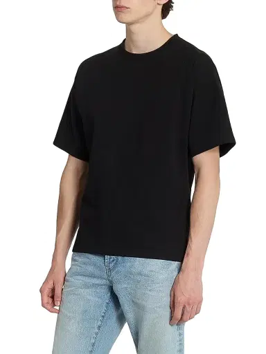 Saint Laurent Men's Cassandre Oversized T-Shirt | Thumbnail 4