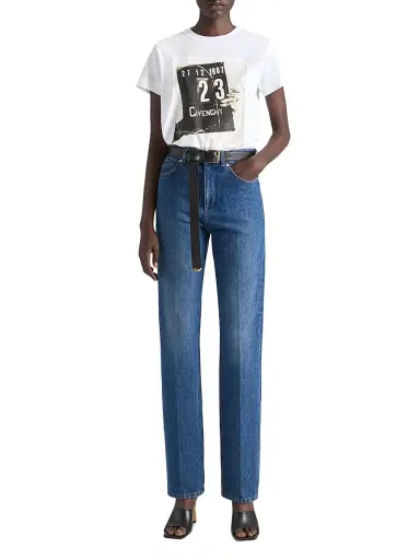 Givenchy Women's Straight Fit Jeans | Thumbnail 4 Givenchy Women's Straight Fit Jeans | Thumbnail 4