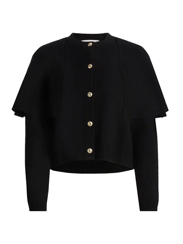 ba & sh Women's Peggy Wool Cardigan - Noir
