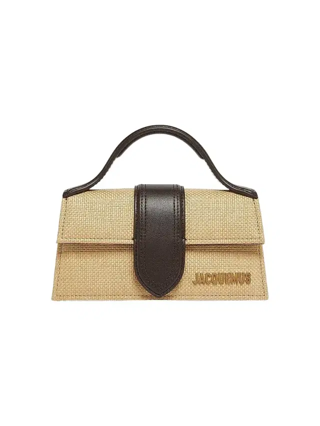Women's Le Bambino Woven Top Handle Bag