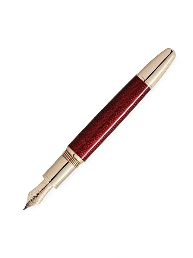 Meisterstück Solitaire Golden Hour LeGrand 18K-Gold-Plated Fountain Pen - Burgundy Meisterstück Solitaire Golden Hour LeGrand 18K-Gold-Plated Fountain Pen - Burgundy