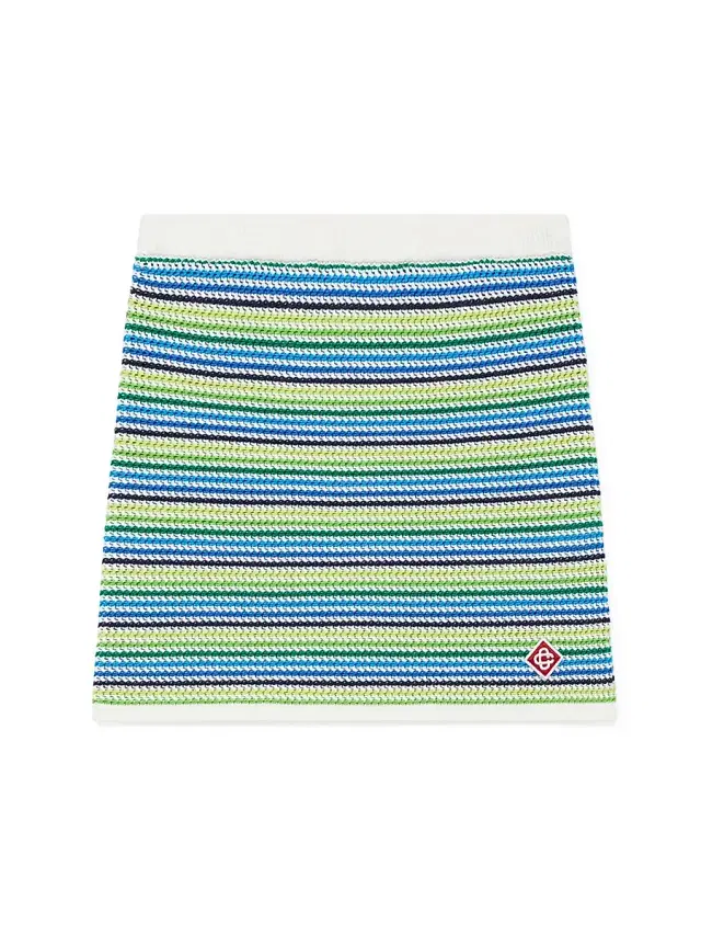 Casablanca Little Girl's & Girl's Striped Knit Skirt