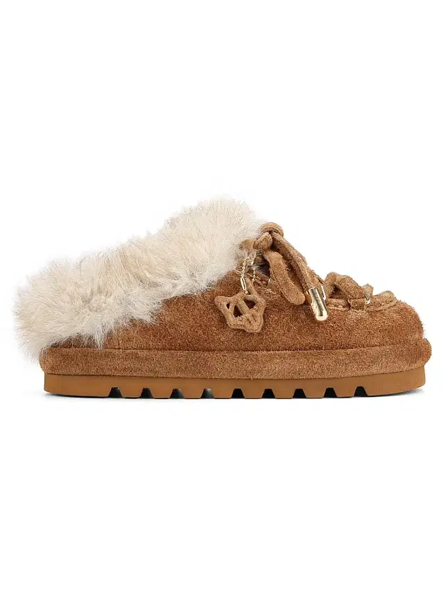 Women's Harlow Suede Flat Mules - Tan