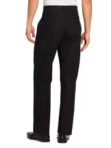 Casablanca Men's Stretch-Cotton Mid-Rise Straight-Leg Chinos - Black | Thumbnail 5