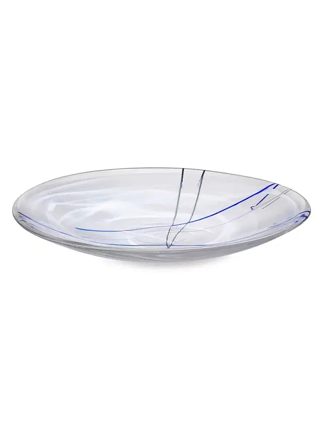 Contrast Glass Platter